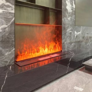 5 year warranty mist water vapor steam led flame humidifier electric fireplace 3d mist fire place