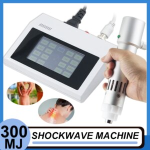 300mj Portable Shockwave Therapy Machine Easy Use Shock Wave With 7 Heads Treatment Patellar Tendinitis Pain Relief Health Care