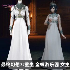 Coser Game Final Fantasy Tifa Lockhart Cosplay Costume Uniform Halloween Carnival Party Christmas Play Role Clothes Clothing
