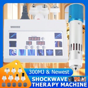 Newest 300MJ Shock Wave Therapy Machine For ED Treatment Body Pain Relief And Erectile Dysfunction Relaxation Shockwave Massager