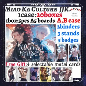 2025 Newest Miao Ka Culture A5 Size Jujutsu Kaisen JJK Acrylic Boards Booster Box Gojo Satoru Nanami Sukuna Hobby Chrismas Gift