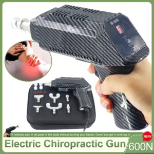 Chiropractic Adjusting Instrument 600N Electric Correction Gun Adjustable Intensity Spine Corrector Body Relaxation Massage 2025