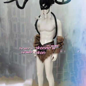 Bar Halloween horn costume Nightclub GOGO horn costume