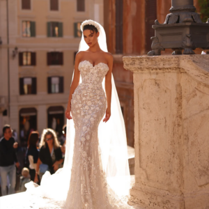 Luxurious 3D Flower Bridal Gown 2025 Romantic Sleeveless Wedding Dress Elegant Mermaid Sweetheart Floor-Length Gown Customized