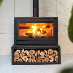 European-style steel plate fireplace wood-burning heating B & B villa IMX2 series