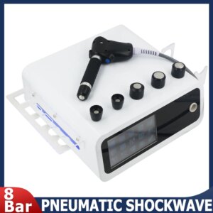 2025 Pneumatic Shockwave Therapy Machine For ED Treatment Remove Tennis Elbow Pain 8Bar Physiotherapy Body Massage Relaxation