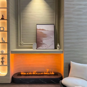 5 Years Warranty Length vapor atomized fire electric 3d fake vapor fireplace heater replacement