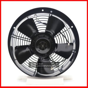 W2E250-CE65-01 230V AC 115W 250mm 1024.13CFM 2550RPM IP44 external rotor wind turbine axial cooling fan
