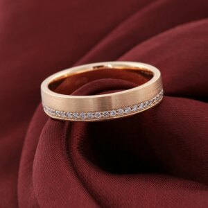 Provence jewelry 14K/18K yellow gold men’s engagement ring lab diamond wedding band custom birthday Anniversary promise gift