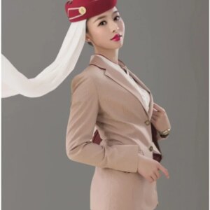 Flight attendant uniform professional suit