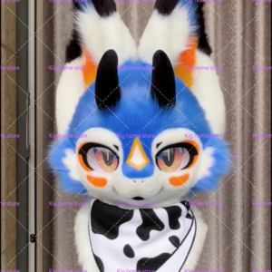 Fursuit Headsets Cute Furry Cosplay Dog Wolf Head Costumes Customized Fursona Head Comiket Furries Doll Kig Series Kawaii Animal