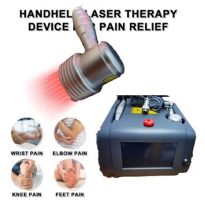 Chinese Non-invasive Acupuncture Cold Laser Therapy Apparatus Two Laser Probes Treat Pain