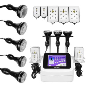 New Portable 5 in 1 80K Vacuum RF Beauty Body Sculpting Fat Breaking Body Massage Equipment
