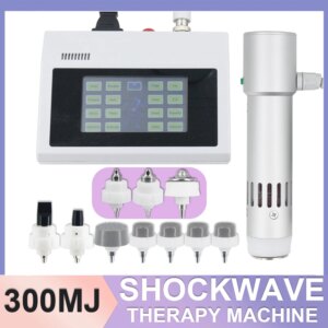 Shockwave Therapy Machine Easy Operation Relieve Pain ED Treatment Physiotherapy Shock Wave Instrument 2 in 1 Chiropractic Tools