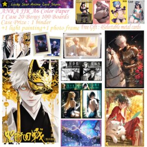New ANKA Jujutsu Kaisen Arcylic A6 Colored Paper Gojo Satoru Nanami Hobby Collection Cards Doujin Booster Box Kid Toys Gifts