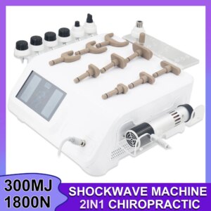 300MJ Shockwave Therapy Machine Customizable Treatments for Different Body Parts Solution for Sports Injuries and Chronic Aches