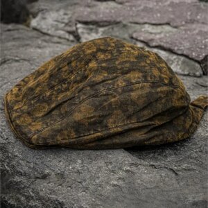 Spring double casual literary vintage floral asymmetrical soft cap