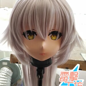 (X-KM158)Quality Handmade Female/Girl Resin Japanese Cartoon Character Animego Cosplay Kigurumi Mask Crossdresser