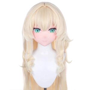 Customize Handmade Anime Full headband lock Female/Girl Cartoon Character BJD Cosplay Mask Cosplay Japanese Anime Kigurumi Mask