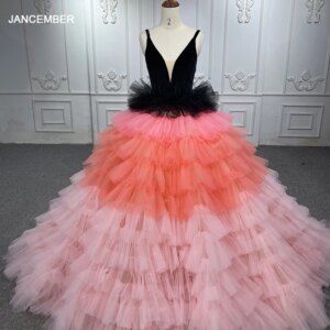 Exquisite Quinceanera Dresses Organza Ball Gown Lace Ruched Evening dresses 2024 Pink V Neck DY6514 Bar Mitzvah
