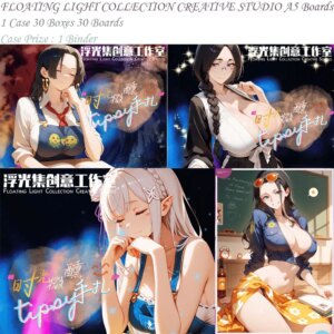 FLOATING LIGHT COLLECTION CREATIVE STUDIO A5 Boards New Goddess Wife Anime Goddess Character Albedo Nezuko Rem Nami Power Zero 2