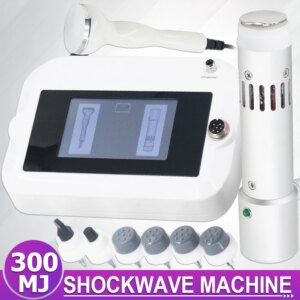 Shockwave Therapy Machine 300MJ For ED Treatment Physiotherapy Shock Wave Ultrasonic Massage Newest Relieve Ankle Pain Massager