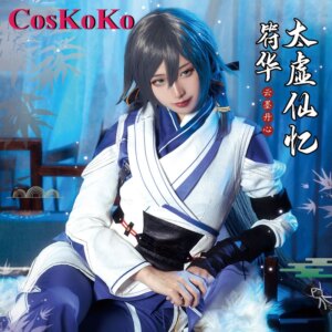 CosKoKo Fu Hua Cosplay Anime Game Honkai Impact 3 Costume Fashion Combat Uniform Women Halloween Party Role Play Clothing S-XL