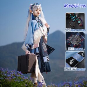 Pre Sale New Mooyiyi cos Frieren Cosplay costume Halloween Christmas Role Playing Party Comic S-L Anime games Exquisite style