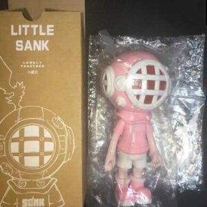 Sank Toys Sank The Child Little Sank Shiny Pink Resin Painted Collection Figurine Figure Model Statue