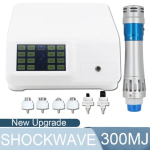 Portable Shockwave Therapy Machine For ED Treatment Waist Pain Relieve Body Massage Home Use 300MJ Shock Wave Equipment