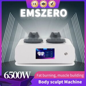 Factory direct sales EMS 6500W EMSzero Muscle Stimulation Fat Removal Body Slimming Machine Weight Loss Butt Sculpting Equipment