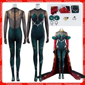 Arcane Fantasia Game LOL Cosplay Mel Costume Adult Women Roleplay Disguise Jumpsuit Outfits for Halloween Carnival Party Suit