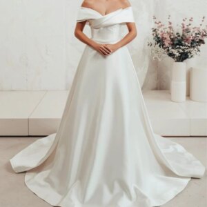 Customized Fashion Exquisite Simple Pleat A-line V-neck Long Dresses Evening Dresses High Quality Classic Sexy Retro Formal Mode