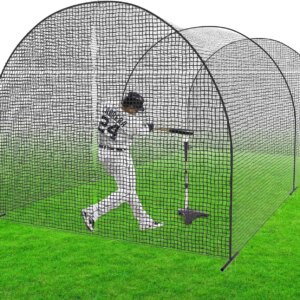 Baseball Batting Cages Baseball Training Equipment Softball Baseball Nets for Batting, Hitting and Pitching Practice