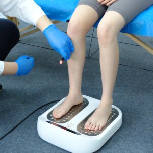 OEM ODM Tera Hertz Frequency Therapy Device Foot Massager Machine Electric PEMF Heat Therapy Knee Pain Relief