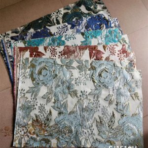 Custom Jacquard for All Fabrics Flowery Pattern Hot Sale Wedding Dress Latest Fabric