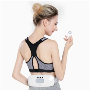 Waist massage instrument Hot compress nursing treasure Double airbag acupressure physiotherapy massager