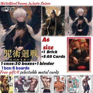2025 Newest ShiGuangWenChuang JuJustu Kaisen A6 Boards Gojo Satoru Nanami Sukuna Hobby Chrismas Gift