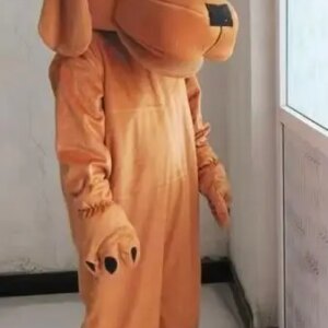 New Adult Best Sale Lovely brown dog Animal Cartoon Mascot Costume Christmas Fancy Dress Halloween Mascot Costume