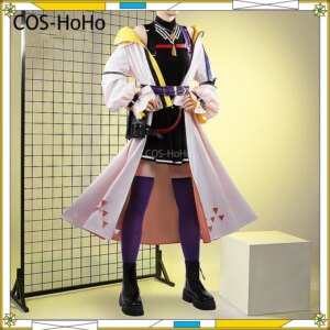 COS-HoHo Vtuber Fura Kanato April Fool’s Day Feminine Clothing Game Suit Lovely Cosplay Costume Halloween Party Role Play Outfit