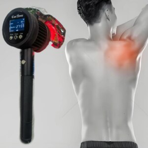 HLKGO 25diodes Professional Laser Physiotherapy Vet 650nm 808nm Cold Laser Light For Soft Tissue Injury Wound Healing