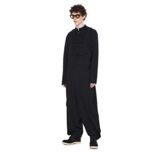 YOJI OOAK Cotton Casual Painter Black overalls Overalls romper men’s dark art