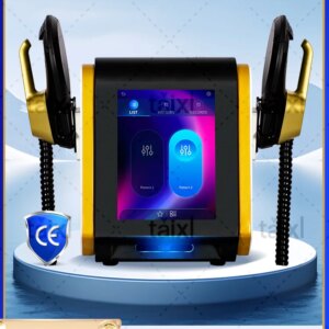 Magnetic Slim Muscle Sculpting Massage Device – EMS Technology for Abdomen/Arms/Legs – Portable Electric Toner for Home Gym – En