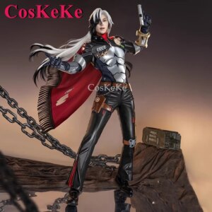 CosKeKe Boothill Cosplay Game Honkai: Star Rail Costume Fashion Handsome Battle Uniforms Activity Party Role Play Clothing S-XL