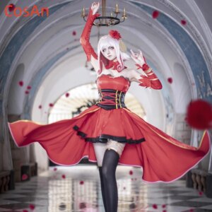 CosAn New Anime Takt Op.Destiny Fate Cosplay Costume Sweet Elegant Red Uniform Dress Female Activity Party Role Play Clothing