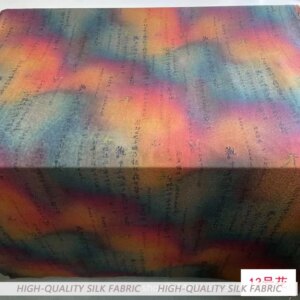 Transparent Flower Luo Xiangyun Yarn Silk Cloth Vintage Buttercup Chinese Cheongsam Dress Top Fabric
