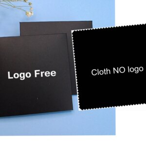 300pcs Custom LOGO Envelop for 8X8CM Silver Polish Cloth Silver Jewelry Cleaner Wiping Polishing Microfiber Suede Fabric Cloth