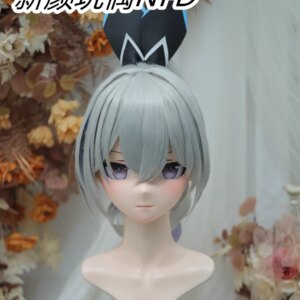 (NFD38–29)Customize Full Head With Lock Pretty Female/Girl Japanese Animego Character Kig Cosplay Kigurumi Mask Crossdress Doll