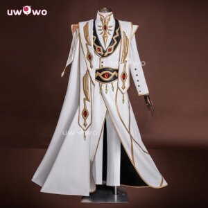 UWOWO Collab Series: C.C. Cosplay Game Codee Geassss Lelouchh Emperor Ver. Cosplay Costume Halloween Costume