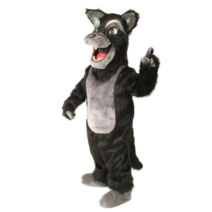 Plush Wolf Mascot Costume coyote Cartoon Character Mascotte Kit Suit Free Ship SW898
